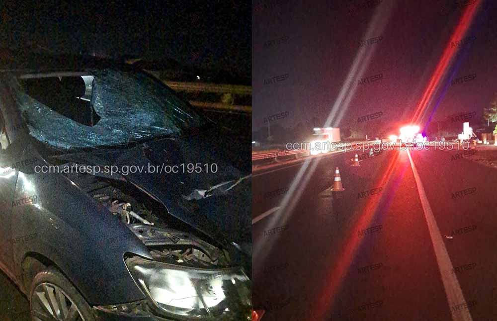 Atropelamento e morte de pedestre na SP-270 em Paranapanema